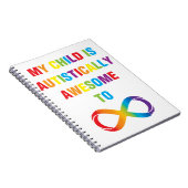 Mein Kind ist autistisch Phantastisch unendlich Notizblock (Rechte Seite)