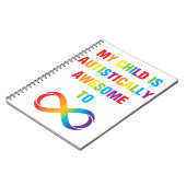 Mein Kind ist autistisch Phantastisch unendlich Notizblock (Linke Seite)