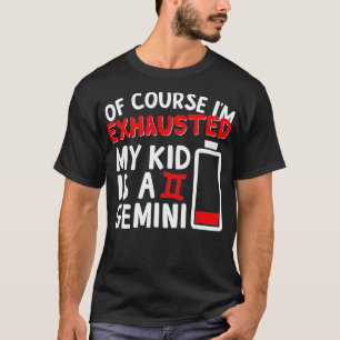 Mein Kind ist ein Zwilling Zwilling Geburtstag Zo T-Shirt