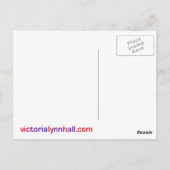 Mein Kind war hier Postkarte (Rückseite)