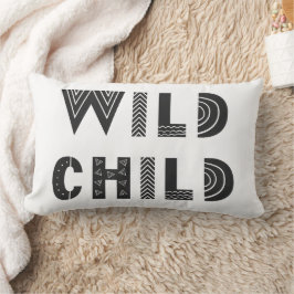 Mein Kind "Wild Child" Einzigartiges Baby Room Sca Lendenkissen