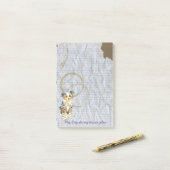 Mein kleiner amerikanischer Schäferhund Ate My Les Post-it Klebezettel (Auf Schreibtisch)