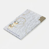 Mein kleiner amerikanischer Schäferhund Ate My Les Post-it Klebezettel (angewinkelt)