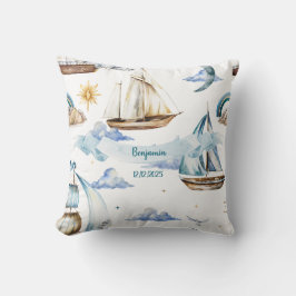 Mein kleiner blauer Horizont Kissen