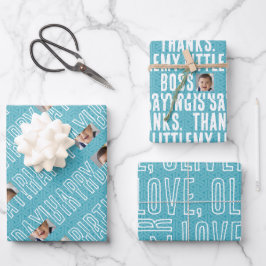 Mein kleiner Boss | Vielen Dank! Geschenkpapier Set