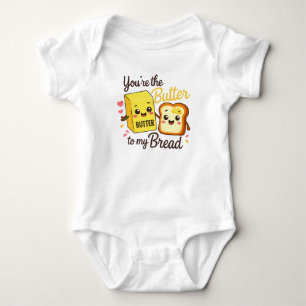 Mein kleiner Butter- und Brot-Baby-Strampler Baby Strampler