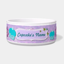 Mein kleiner Cupcake-Individuelle Name Napf