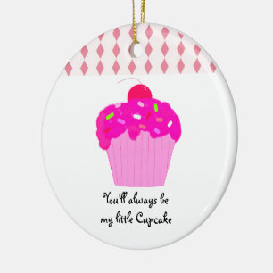 Mein kleiner Cupcake Keramik Ornament