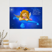 Mein kleiner Engel: Bejahung Poster (Küche)