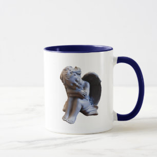 Mein kleiner Engel, woran denkst du? Tasse