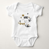 Mein kleiner Honey Bee Baby Bodysuit Baby Strampler (Vorderseite)