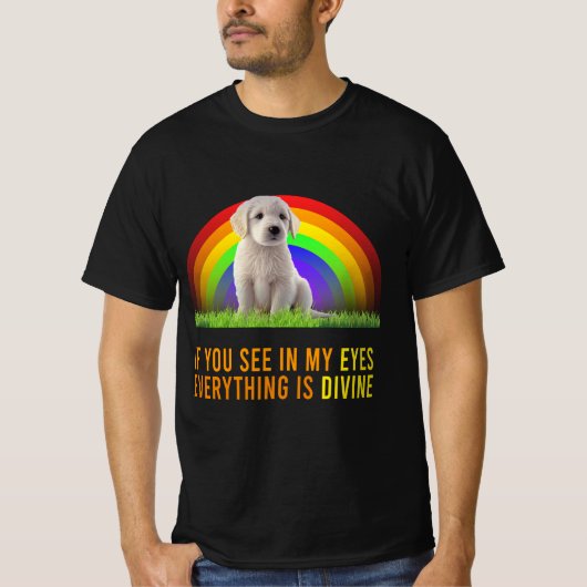 Mein kleiner Hund T-Shirt (Vorderseite)