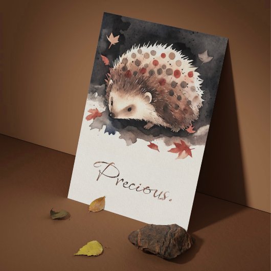 Mein kleiner Igel-Freund „Zwergerl“ Postkarte