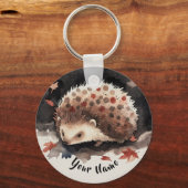 Mein kleiner Igel-Freund „Zwergerl“ Schlüsselanhänger (Rückseite)