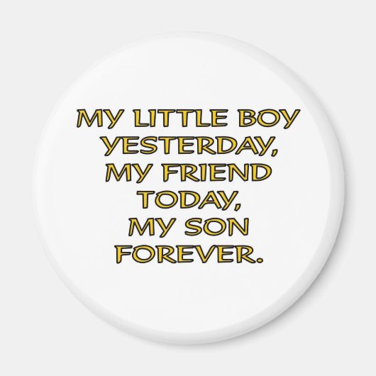MEIN KLEINER Junge Magnet (Vorne)