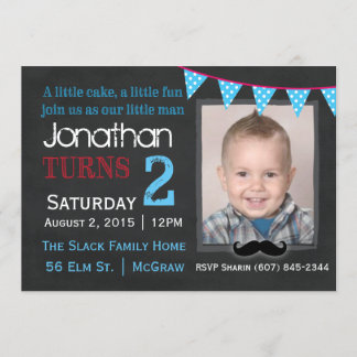 Mein kleiner Mann zum Geburtstag Einladung