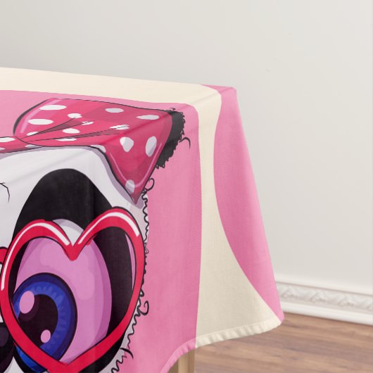 Mein kleiner niedlicher Panda Tischdecke (Beispiel)