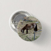 Mein kleiner Pony-Knopf Button (Vorne & Hinten)
