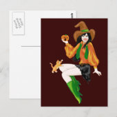 Mein kleiner Pumpkin Postkarte (Vorne/Hinten)