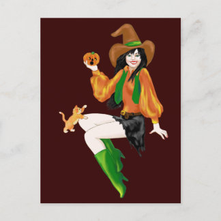 Mein kleiner Pumpkin Postkarte