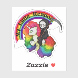 Mein kleiner Sensenmann Aufkleber