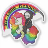 Mein kleiner Sensenmann Aufkleber (Vorderseite)