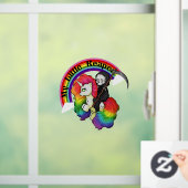 Mein kleiner Sensenmann Fensteraufkleber (Zuhause)