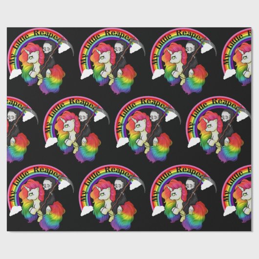 Mein kleiner Sensenmann Geschenkpapier (Flach)