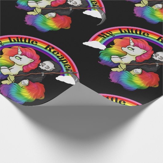 Mein kleiner Sensenmann Geschenkpapier (Ecke)