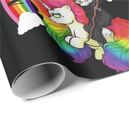 Mein kleiner Sensenmann Geschenkpapier (Rolleneckpunkt)