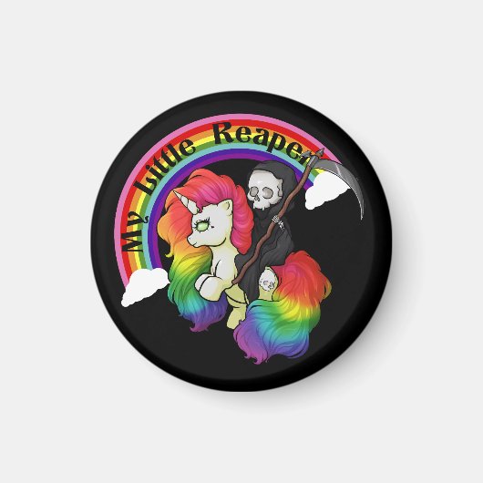 Mein kleiner Sensenmann Magnet (Vorne)