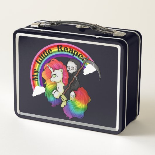 Mein kleiner Sensenmann Metall Brotdose (Rückseite)