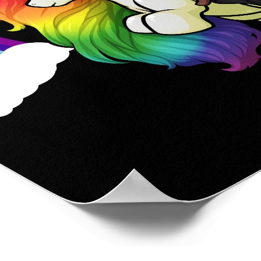 Mein kleiner Sensenmann Poster (Ecke)