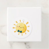 Mein kleiner Sonnenschein zum ersten Geburtstag Geschenkanhänger (Beispiel)