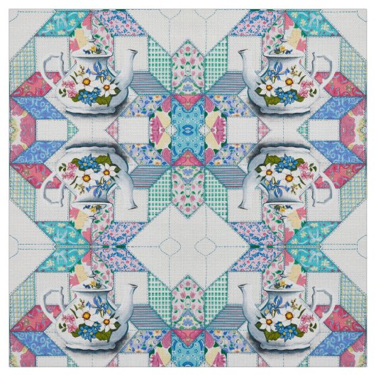 Mein kleiner Teapot Stoff (Muster)