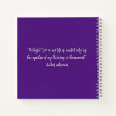 Mein kleines Buch Gratitudes. (Rückseite)