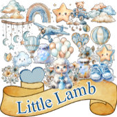 Mein kleines Lamm Aufkleber