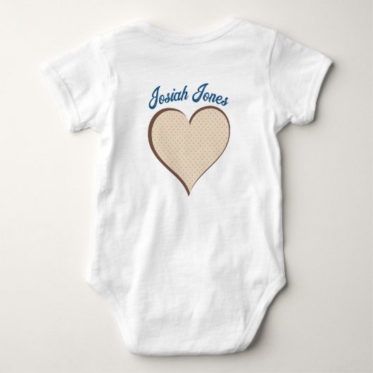 Mein kleines Lamm Baby Strampler (Rückseite)