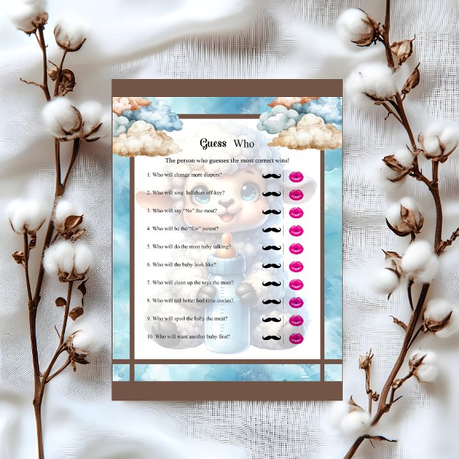 Mein kleines Lamm_ Ratet, wer Briefbogen (Von Creator hochgeladen)