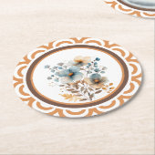 Mein kleines Lamm Runder Pappuntersetzer (Angewinkelt)