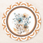 Mein kleines Lamm Runder Pappuntersetzer (Vorderseite)