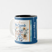 Mein kleines Lamm Zweifarbige Tasse (Vorderseite Links)