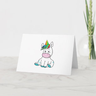 Mein kleines niedliches Einhorn Karte