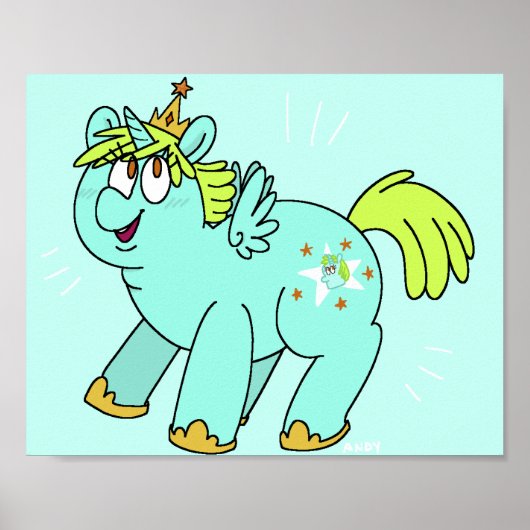 Mein kleines Pony Alicorn Whoa Nelly Poster (Vorne)
