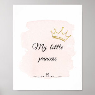 Mein kleines Prinzessenposter Poster