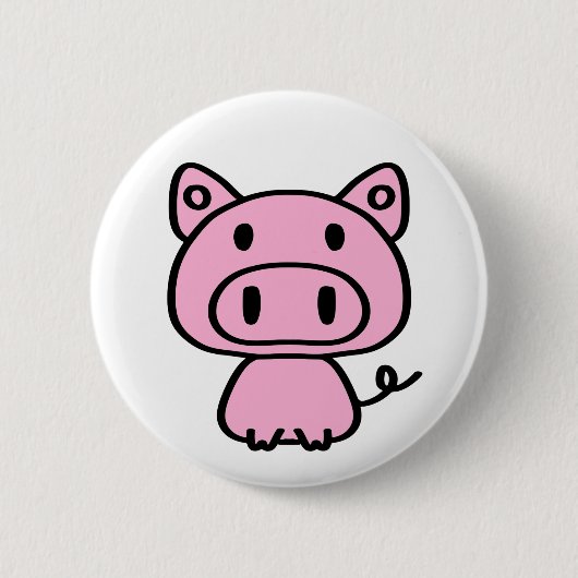 Mein kleines rosa Abzeichen Button (Vorderseite)