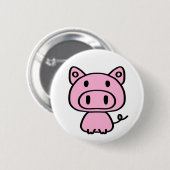 Mein kleines rosa Abzeichen Button (Vorne & Hinten)