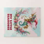 Mein kleines Seepferd Kinderweihnachtspuzzle Puzzle (Horizontal)