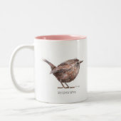 Mein kleines WrenTwo tonte Tasse (Links)