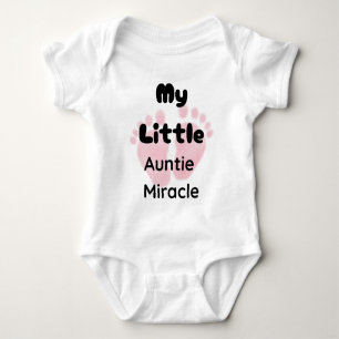 Mein kleines Wunder Geschenk für neugeborenes Ba Baby Strampler